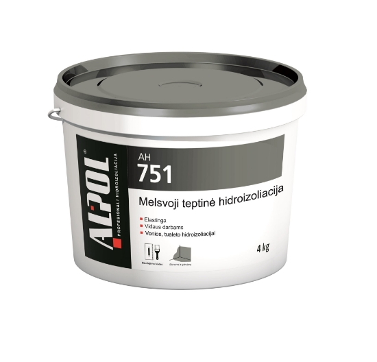 Hidroizoliacinė tepamoji membrana ALPOL AH 751 4 Kg paveikslėlis