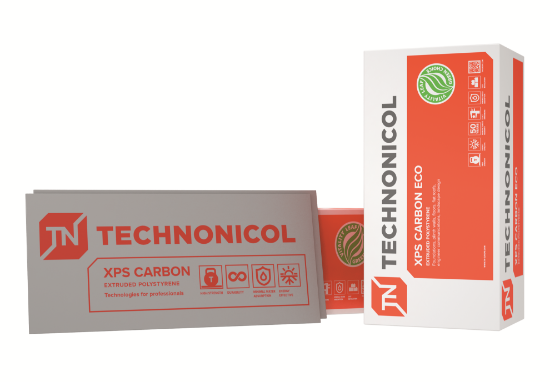 Ekstruzinis polistirenas TECHNONICOL CARBON ECO (storis 20 mm) paveikslėlis