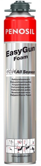 Standartinės montavimo putos Penosil Easy Gun Foam (pistoletinės) 750 ml paveikslėlis