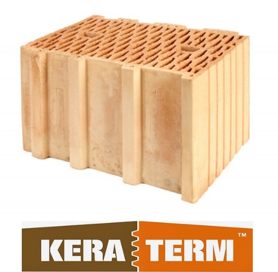 Keramikiniai blokai sienoms LODE KERATERM 38 (paletėje 72 vnt.) paveikslėlis