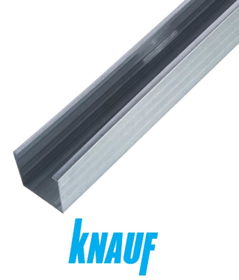 Vertikalus sienų profilis KNAUF CW-100/50/4000 (pakuotė 4 vnt.) paveikslėlis