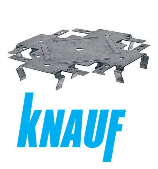Kryžminė jungtis KNAUF CDP lubų profilio CD-60 sujungimui viename lygyje (pakuotė 50 vnt.) paveikslėlis