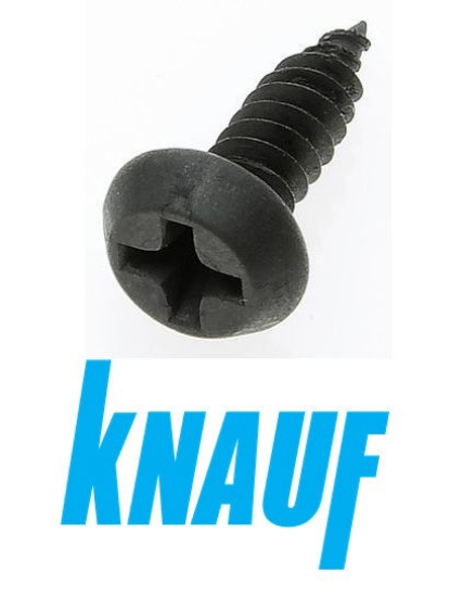 Savisriegis profiliams tvirtinti metalas-metalas su grąžteliu KNAUF LN 3,5 mm ilgis 11mm (pakuotė 1000 vnt.) paveikslėlis