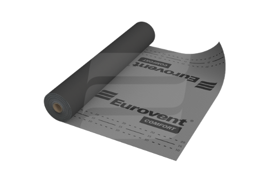 Difuzinė stogo plėvelė Eurovent Comfort (rulonas 75m2) paveikslėlis