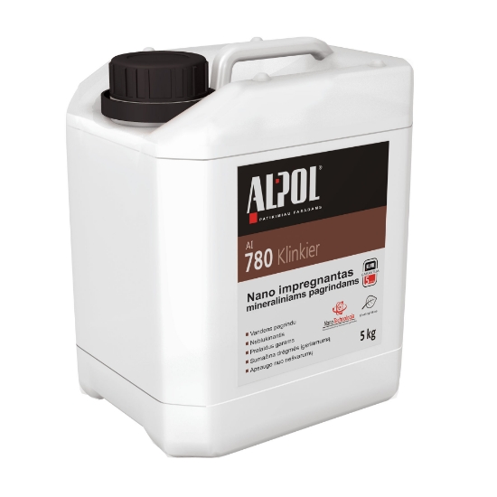 Nano-impregnantas klinkerio plytelėms  ALPOL AI 780 5 L paveikslėlis