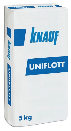 Gipsinis glaistas GKP siūlėms KNAUF Uniflott 5 Kg paveikslėlis