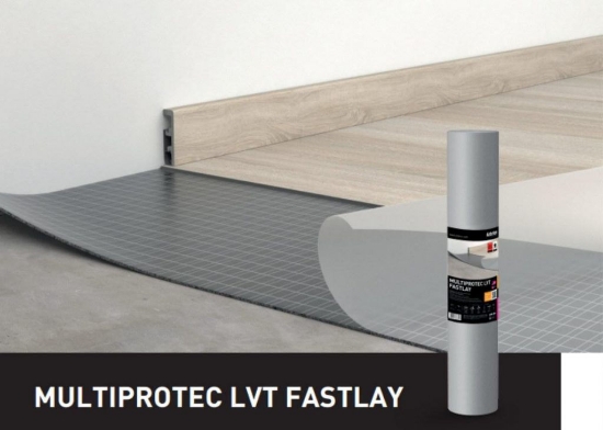 Paklotas šildomoms grindims MULTIPROTEC LVT FASTLAY paveikslėlis